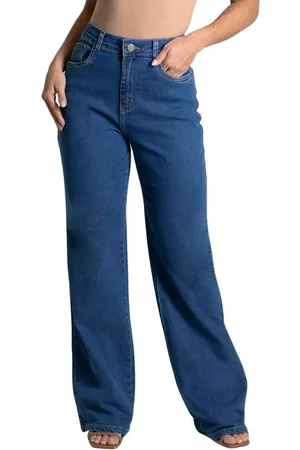 SAWARY Calça Jeans Wide Leg - 279640 -