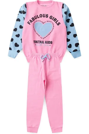 Tiktak Kids Infantil - Conjunto Feminino Chiclete Fabulous Girls