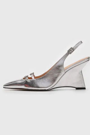 Luiza Barcelos Scarpin Slingback Fivelas