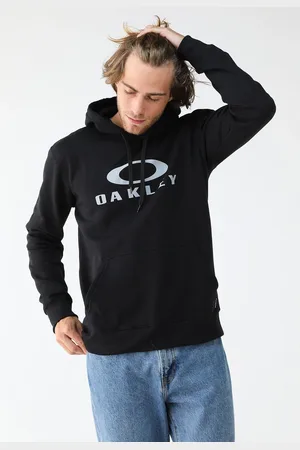 Oakley Blusa de Moletom Fechada Logo Preta