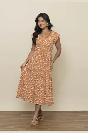 Aura Vestido Alice Brotos Terracota
