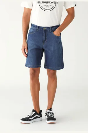 Quiksilver Bermuda Jeans Reta Everyday