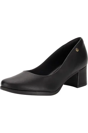 Piccadilly Sapato Feminino Salto Grosso 654007 0080654