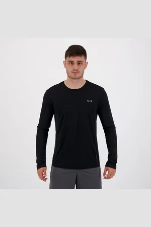 Oakley Camiseta Daily Sports Manga Longa Preta
