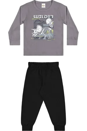 Elian Infantil - Conjunto Menino Camiseta Estampada