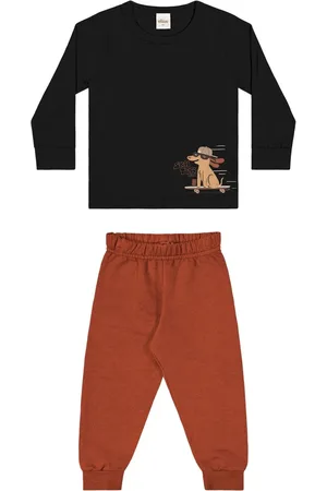 Elian Infantil - Conjunto Menino Camiseta Estampada