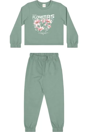 Elian Infantil - Conjunto Longo Menina Estampado
