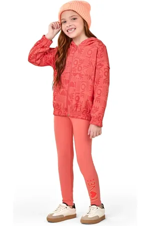 Elian Infantil - Conjunto Menina Jaqueta Estampada