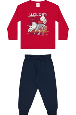 Elian Infantil - Conjunto Menino Camiseta Estampada