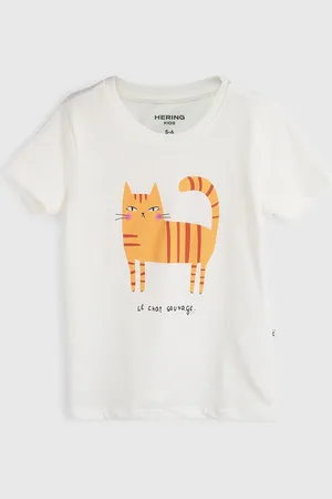 Hering Infantil - Camiseta Hering Bichos Off-White