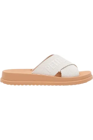 Petite Jolie Chinelo Slide Feminino Smash White Avelã PJ6812II-53129
