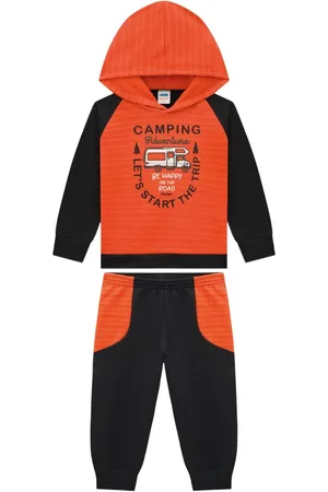 MARLAN Infantil - Conjunto Moletom Blusão e Calça 22944