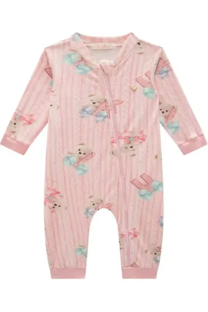 Kukiê Infantil - Macacão em Fleece Luxo 80616 Menina