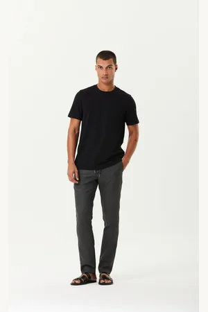 Traymon Calça Alfaiataria Slim Chumbo