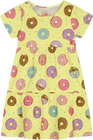Marisol Infantil - Vestido Manga Curta Feminino