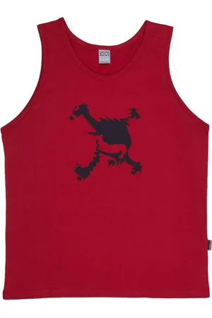 Oakley Camiseta Regata Masculina Heritage Skull Tank - Blackout - G