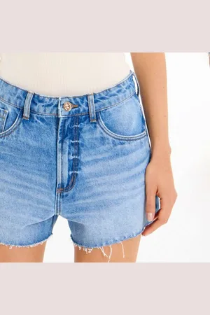 LANCA PERFUME Short Jeans Grandfather In25 Feminino