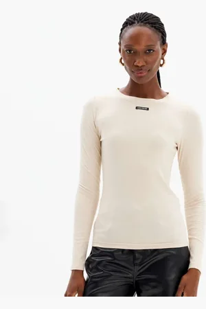 LANCA PERFUME Blusa Canelada Long Sleeve In25 Feminino