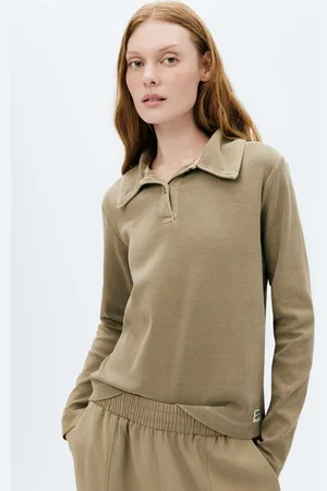 Hering Blusa Polo Feminina Em Ribana Estonada