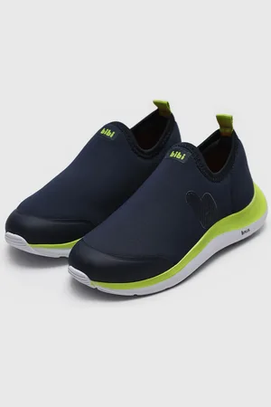 BIBI Infantil - Tênis Slip On Action Azul-Marinho