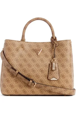 Guess Bolsa Meridian Girlfriend Satchel Bege