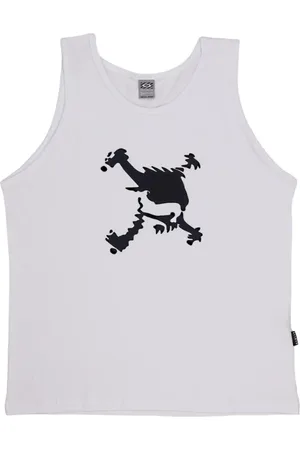 Oakley Camiseta Regata Masculina Heritage Skull Tank