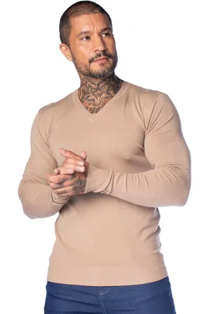FACINELLI Suéter Masculino Broken Rules Tricot