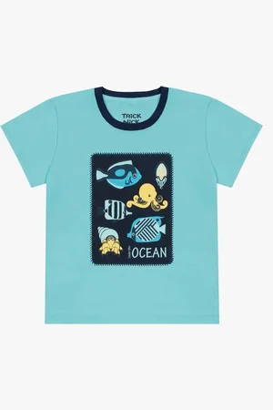 TRICK NICK Infantil - Camiseta Masculina