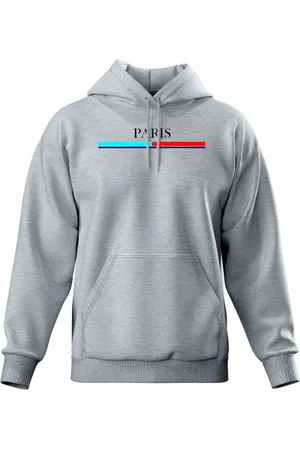 Relaxado Moletom Masculino Canguru Modelo Paris Confortável