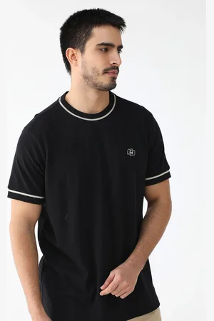 Colcci Camiseta Reta Friso Preta