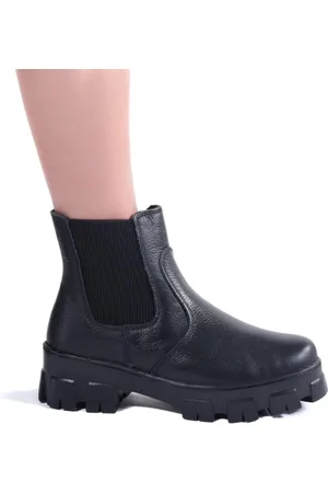 Zariff Coturno Feminino Chelsea 25202025 Preto