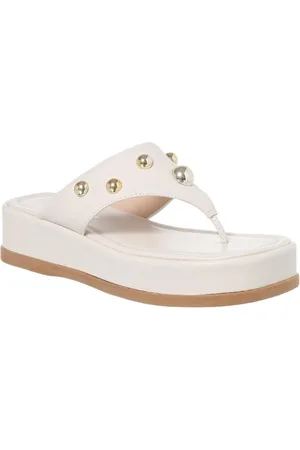 Stessy Shoes Sandália Papete Flatform Feminino Chinelo de Dedo Original Off White