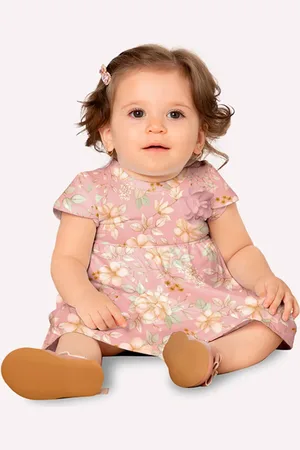 MILON Infantil - Vestido Menina Jardim