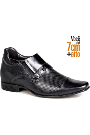 RAFARILLO Sapato Social Masculino Couro Aumenta Altura