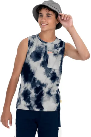 Minty Regata Juvenil Masculina Tie Dye