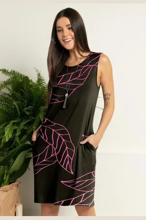 QUINTESS Vestido Com Bolsos