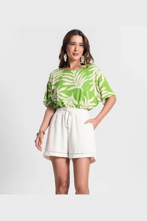 Rovitex Shorts Feminino Em Moletinho