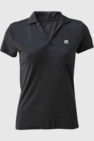 Fila Camisa Polo Slim Tennis Basic Preta