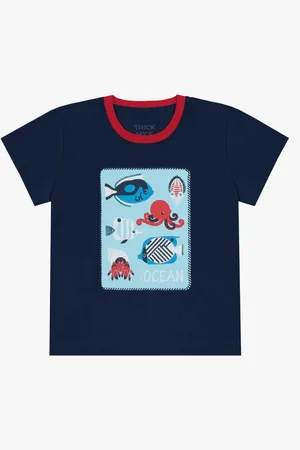 TRICK NICK Infantil - Camiseta Masculina