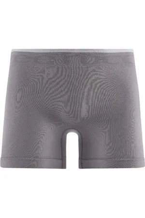 Zee Rucci Cueca Boxer Jacquard Linha no Cós sem Costura Névoa