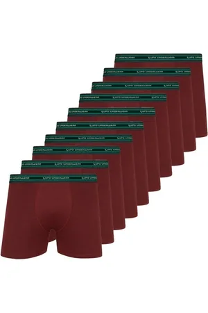 LUPO Kit com 10 Cuecas Boxer 523-003