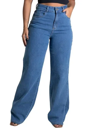 SAWARY Calça Jeans Wide Leg - 279642 -
