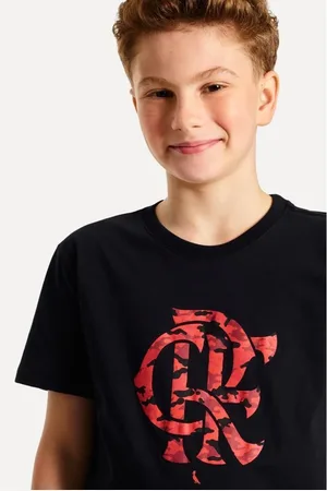 Reserva Infantil - Camiseta Mini Est Crf Camuflado Verm Fla Reserva Sprint Mini