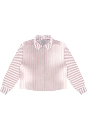 Lecimar Infantil - Camisa Em Viscose Listrada 1703627