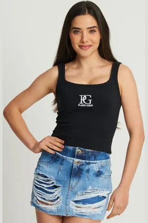 Planet Girls Regata Feminina Canelada Logo Bordado