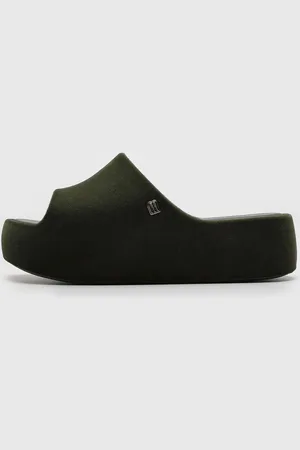 Melissa Tamanco Slide Free Platform Velvet