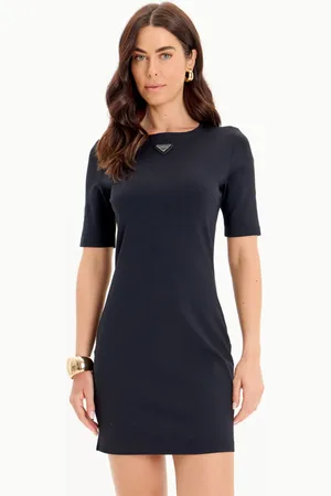 LANCA PERFUME Vestido Curto Manga Curta In25 Feminino