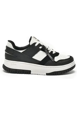 VIA MARTE Tênis Feminino Sneaker Casual Preto/