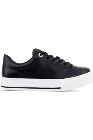 VIA MARTE Tênis Casual Feminino Flatform Preto