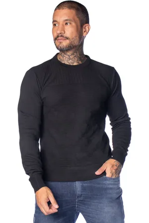 Dixie Suéter Masculino Tricot Texturizado